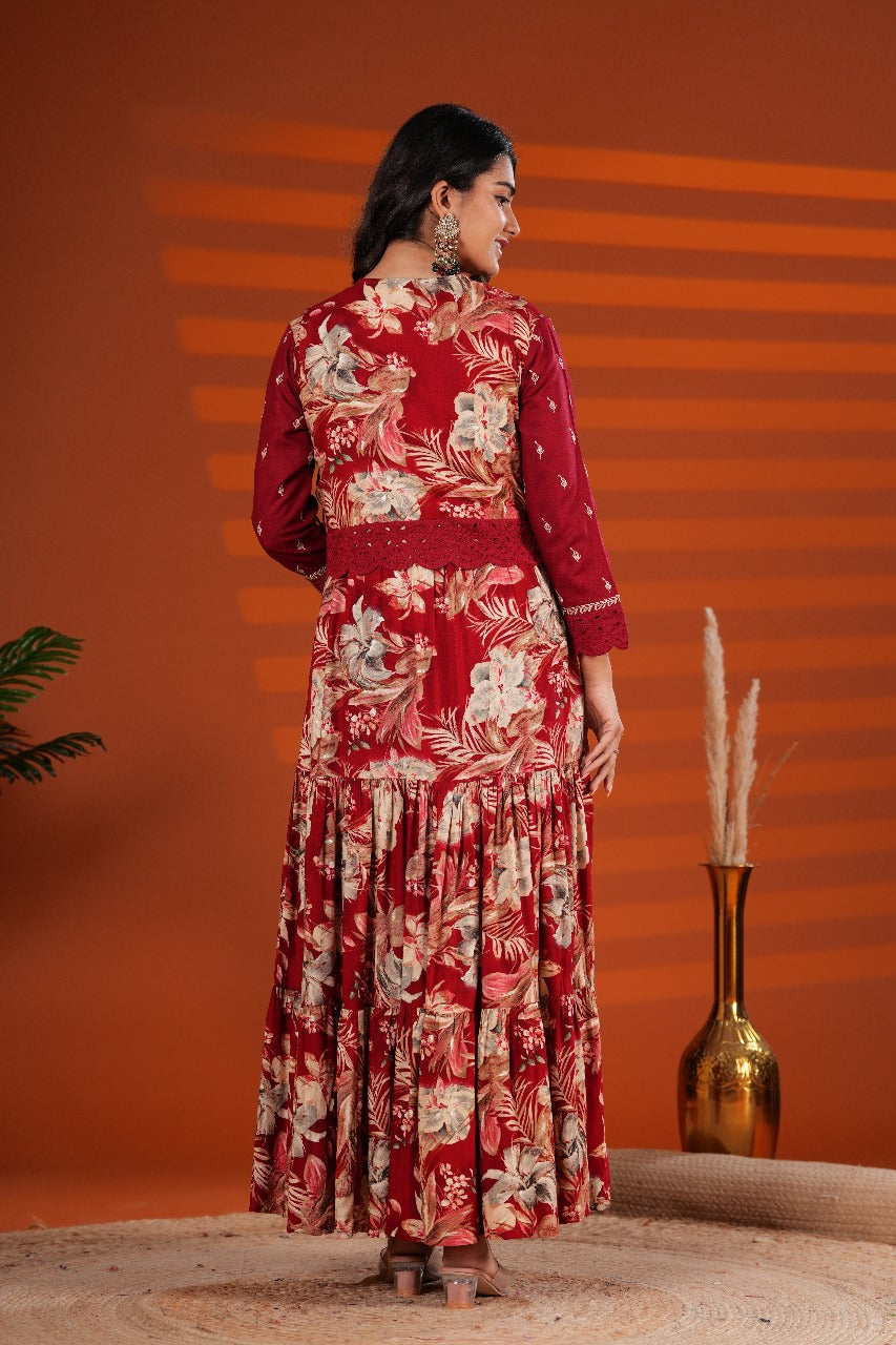 GOWN WITH JACKET
