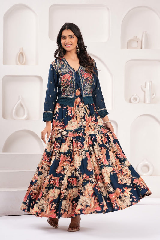 GOWN WITH JACKET