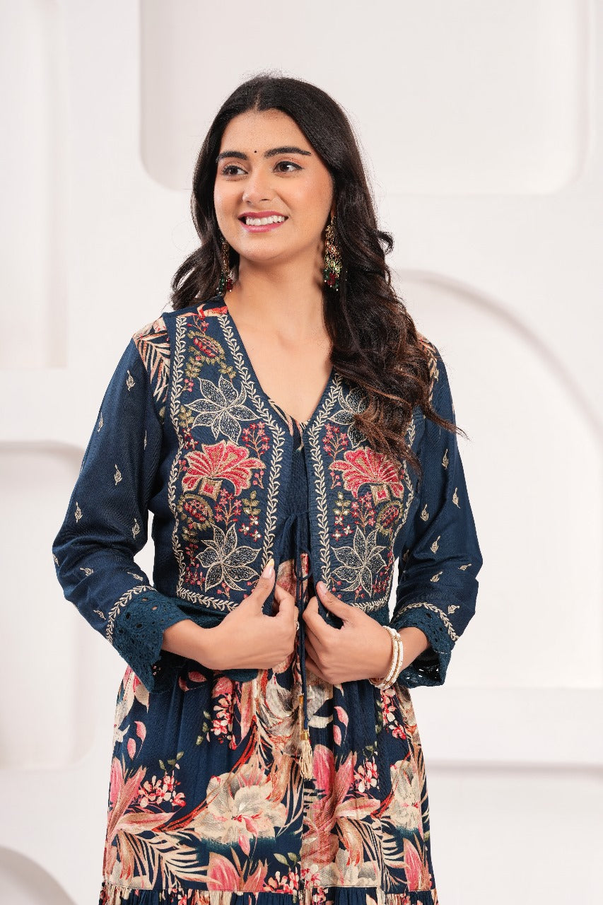 GOWN WITH JACKET