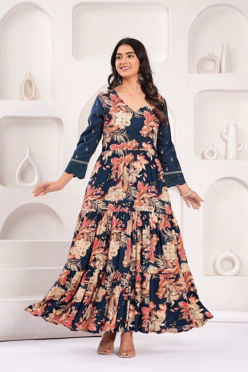 GOWN WITH JACKET